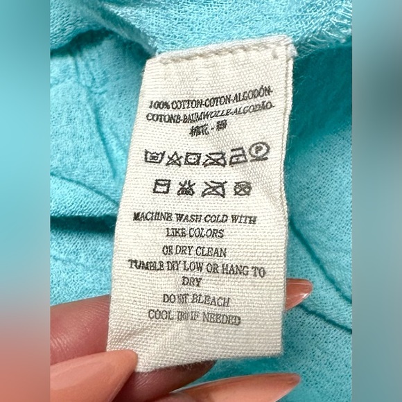 NWOT Free People X Jen’s Pirate Booty Fleetwood Tunic size XL in Ocean - Picture 7 of 10